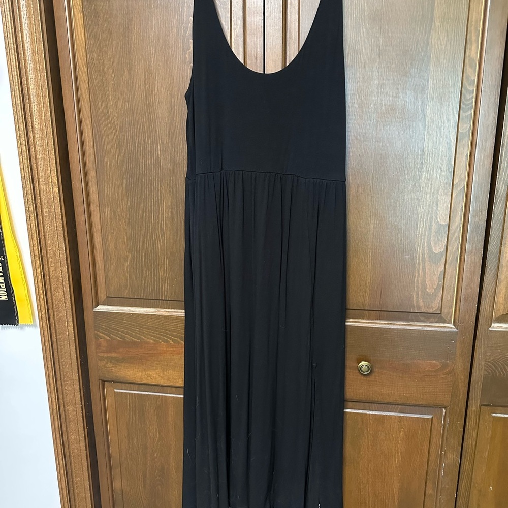 a new day Black Midi Dress